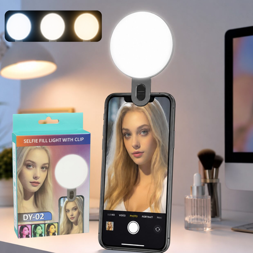 ARO DE LUZ LED CIRCULAR PARA SELFIE MINI