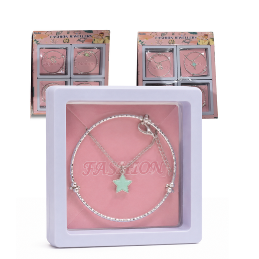 SET DE CADENA Y PULSERA FASHION JEWELLERY