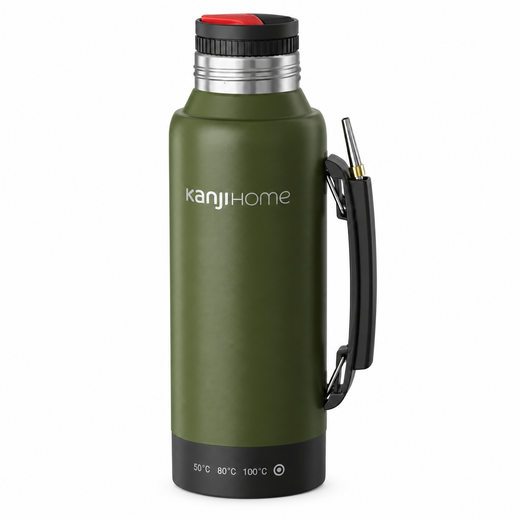 SET MATERO KANJIHOME CON TERMO, MATE Y BOMBILLA