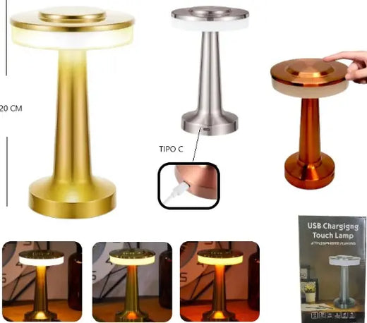 Lámpara LED táctil de 3 tonos 83085