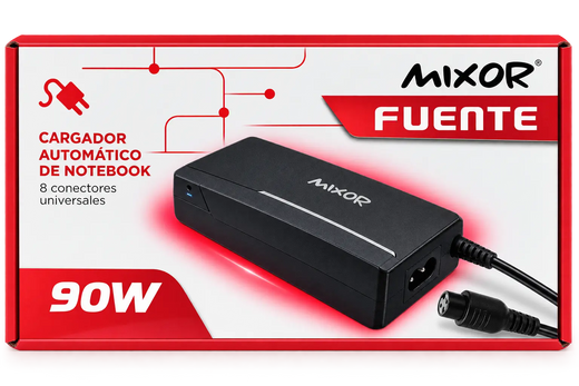CARGADOR NOTEBOOK FUENTE MIXOR AUTO 8 PINES