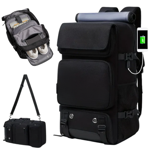 MALETIN MOCHILA DE VIAJE IMPERMEABLE SHERBEI W11