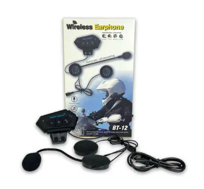 AURICULAR INALAMBRICO PARA MOTO BT-12