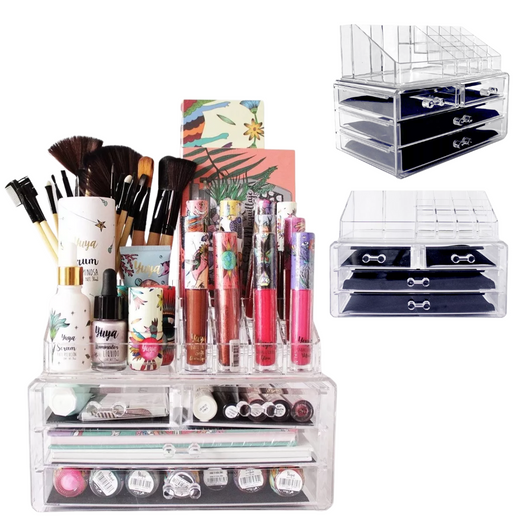 ORGANIZADOR ACRÍLICO DE COSMETICOS JOYERO ALHAJERO