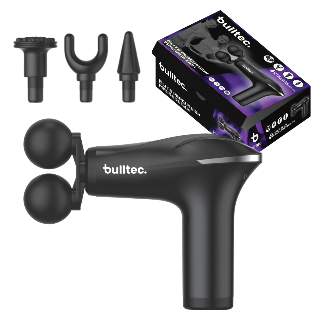 PISTOLA MASAJEADORA PELOTAS PUNTAS ELITE PERCUSSION