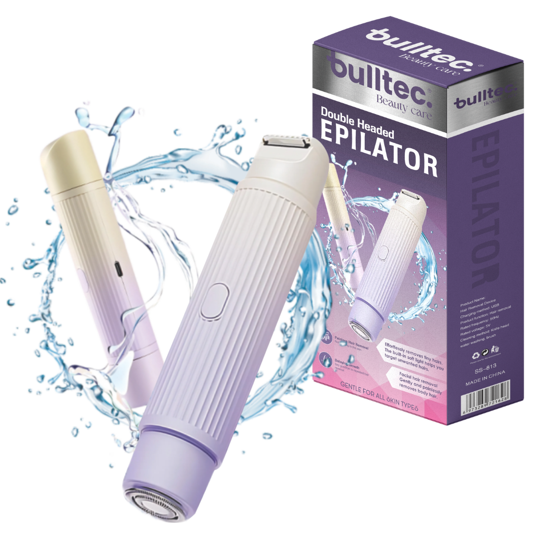 DEPILADORA ELÉCTRICA DOBLE PUNTA EPILATOR