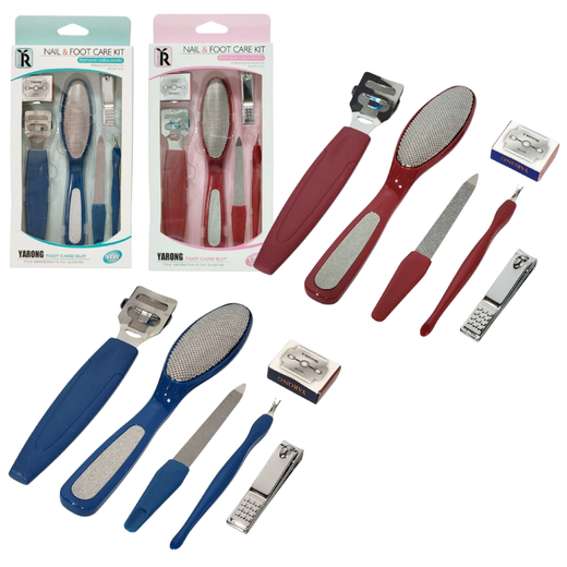 SET DE MANICURA Y PEDICURA NAIL & FOOT CARE