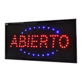 CARTEL LED ABIERTO