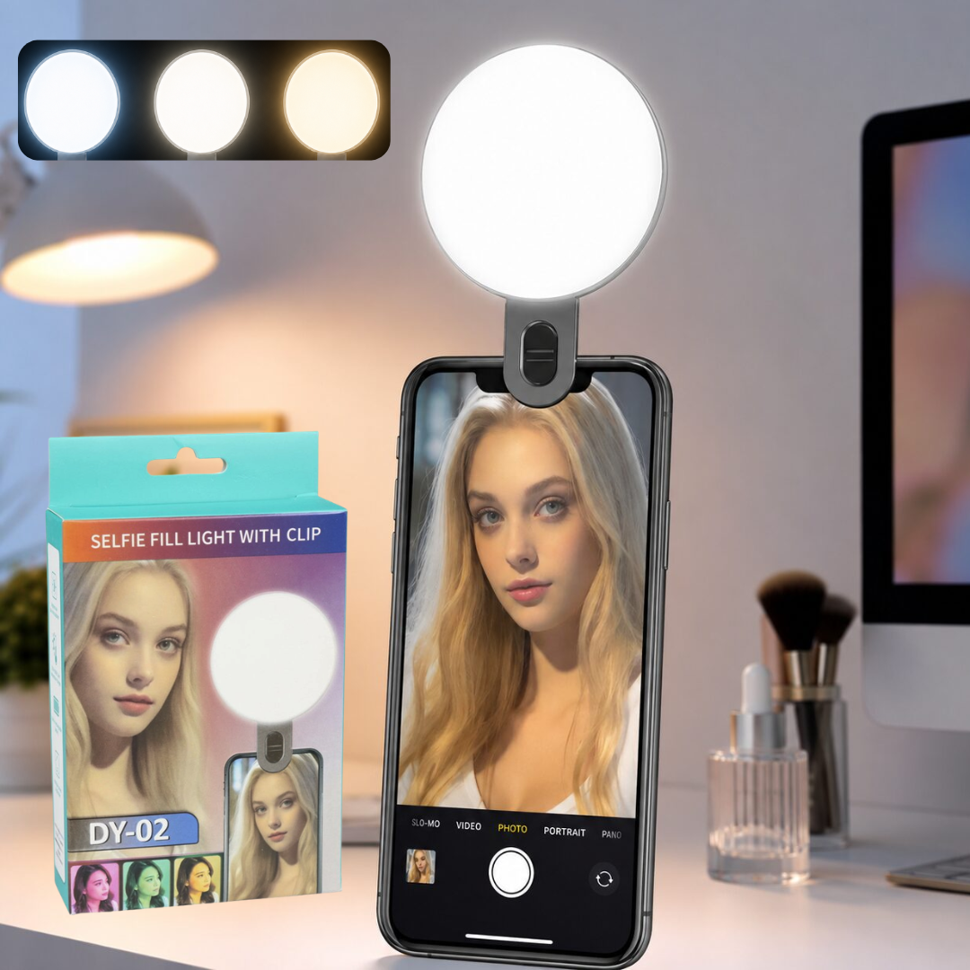 ARO DE LUZ LED CIRCULAR PARA SELFIE MINI