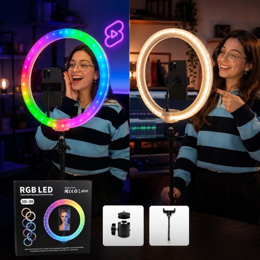 ARO DE LUZ RGB