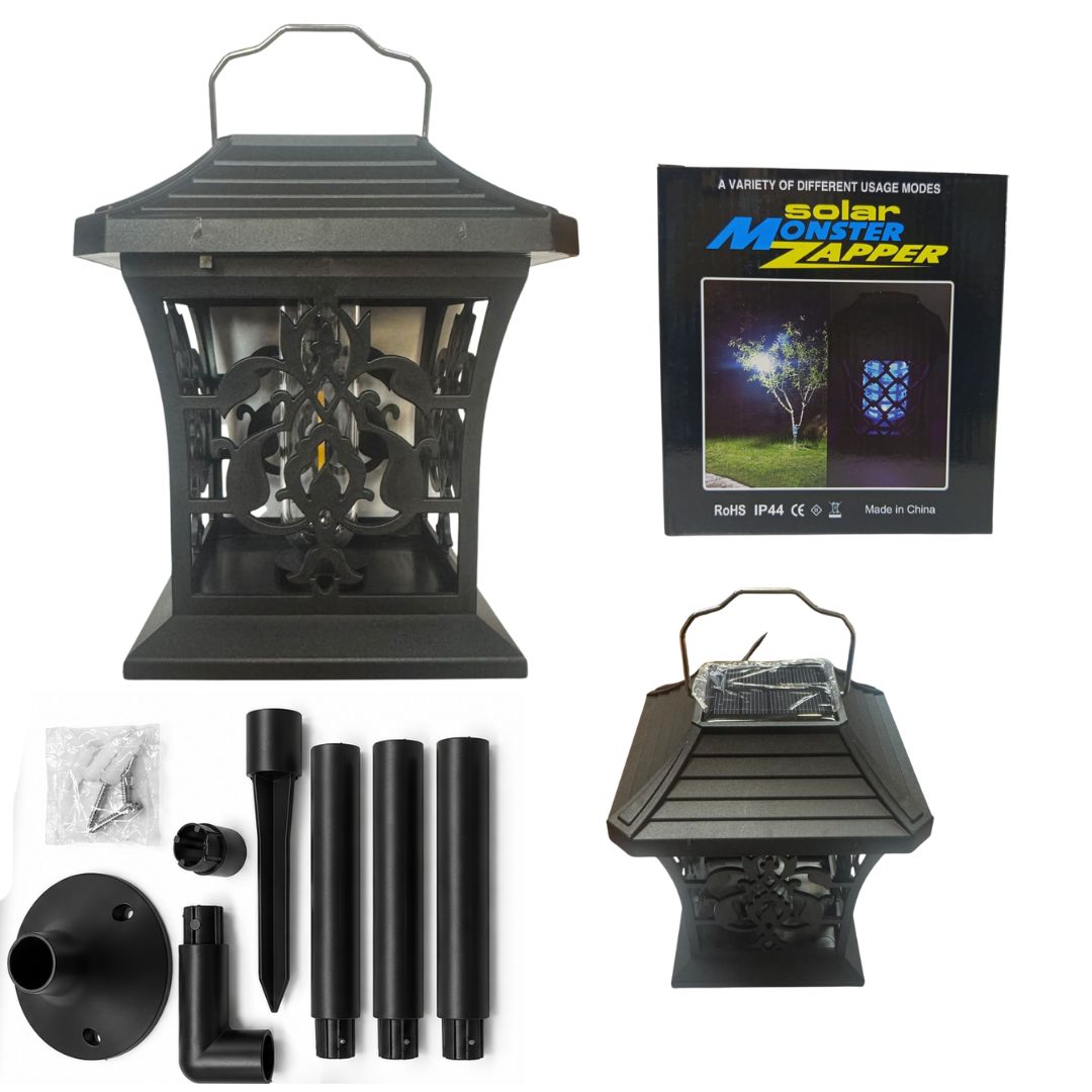 LÁMPARA SOLAR CON VARIEDAD DE POSICIONES MONSTER ZAPPER
