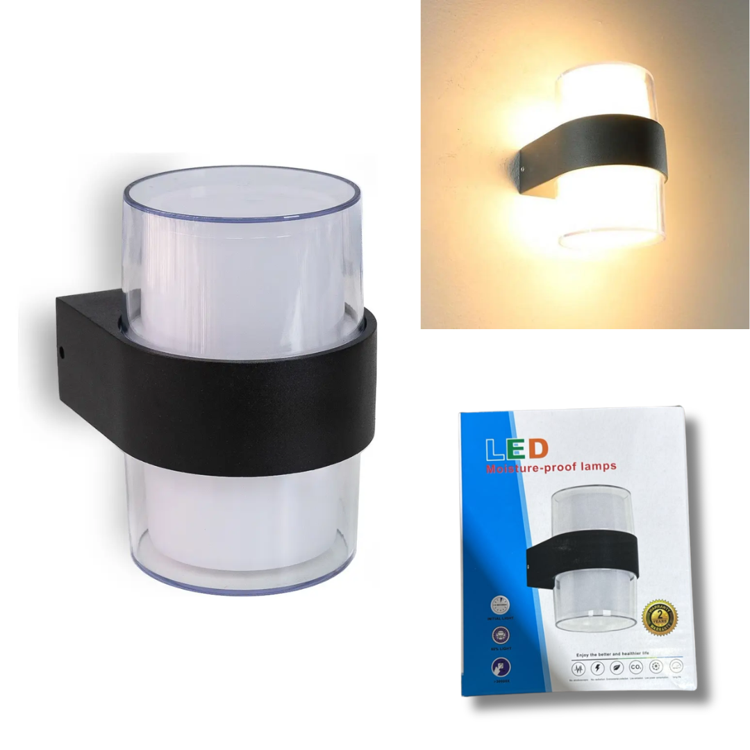 APLIQUE DE PARED LED CILÍNDRICA