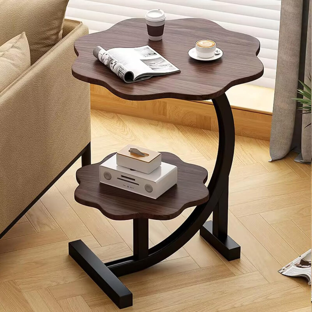 MESA DE DOS NIVELES DISEÑO DE FLOR COFFE TABLE