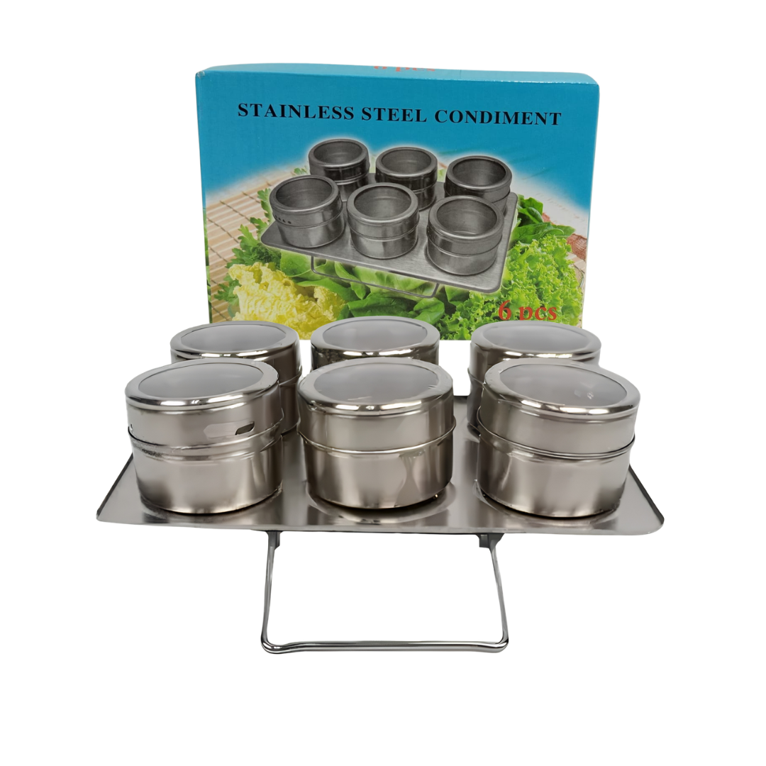 ESPECIERO DE COCINA STAINLESS STEEL CONDIMENT