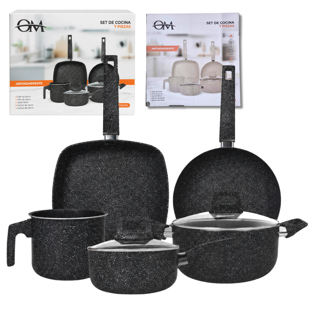 SET DE OLLAS ANTIADHERENTES