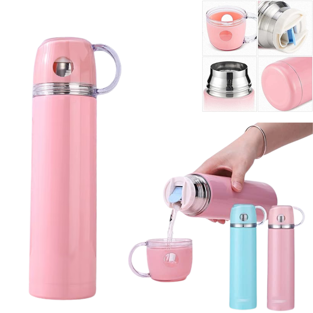 TERMO CON TAZA CUP HEALTHY LIVING