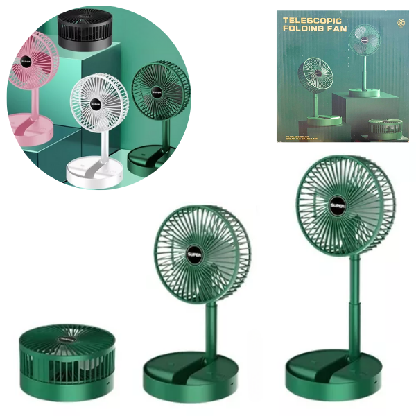 VENTILADOR PORTÁTIL TELESCOPIC FOLDING FAN