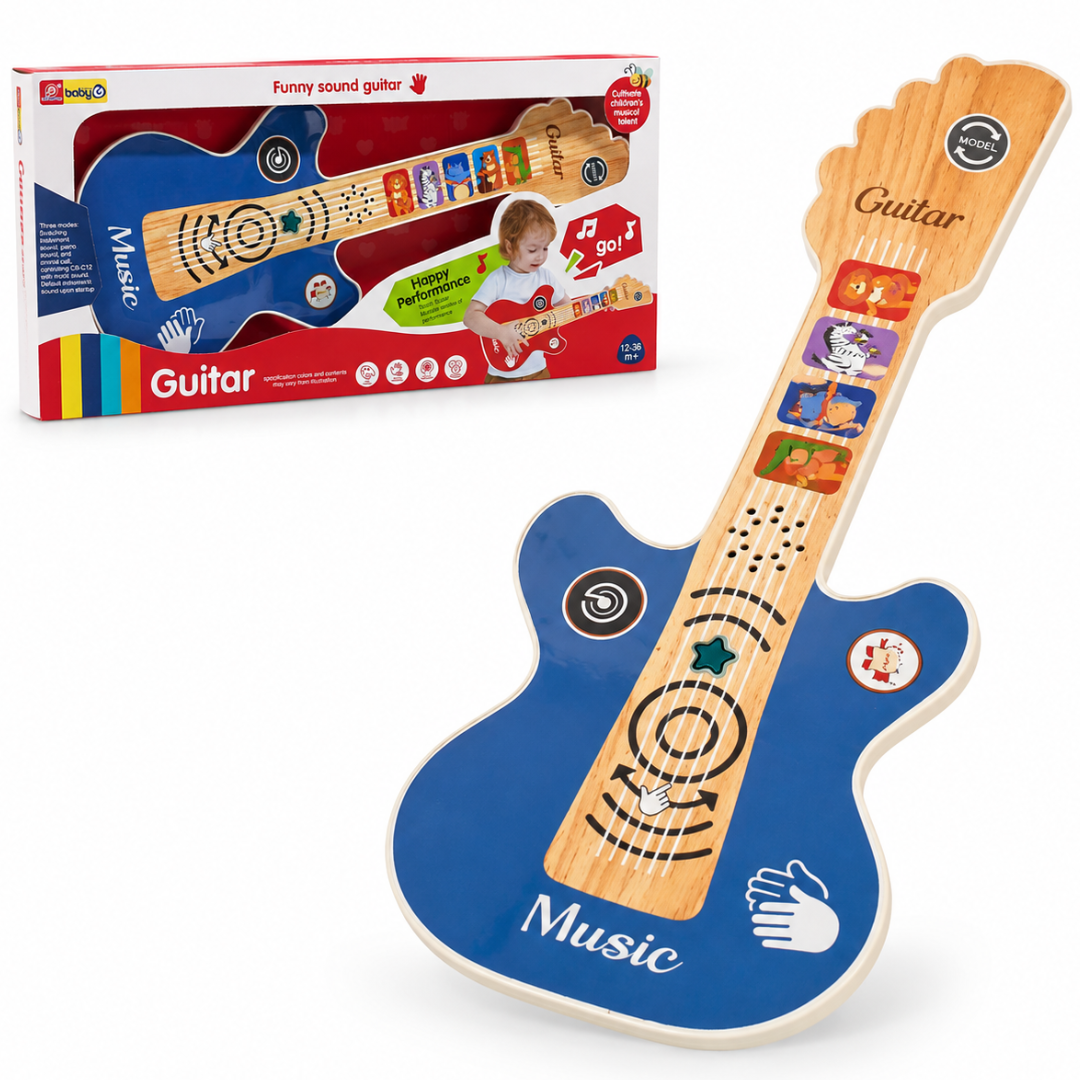 GUITARRA MUSICAL TOUCH ANIMALES Y SONIDOS