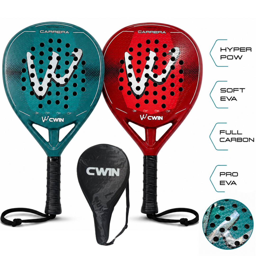 PALETA DE PÁDEL CAMEWIN DE FIBRA DE CARBONO