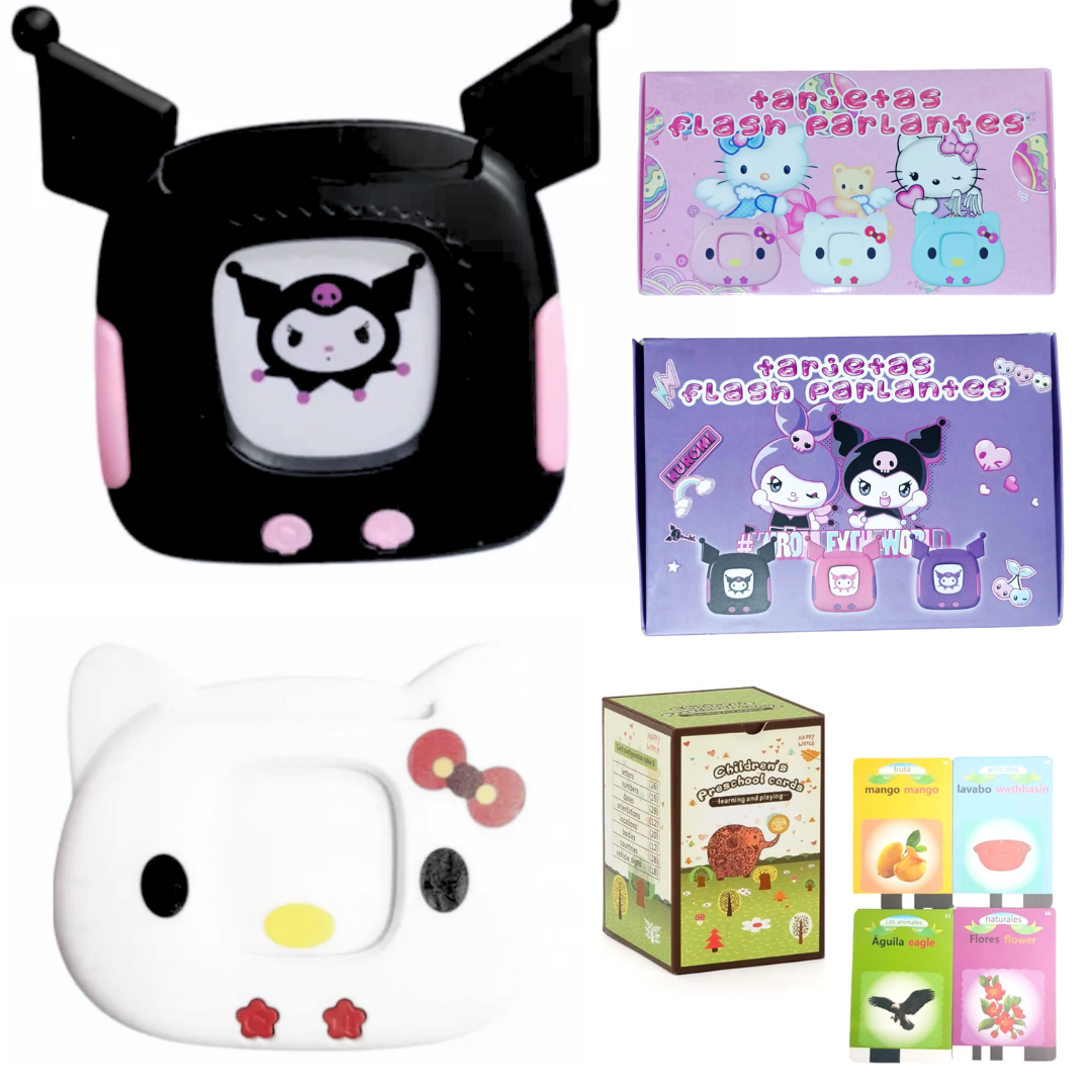 TARJETAS FLASH PARLANTES HELLO KITTY