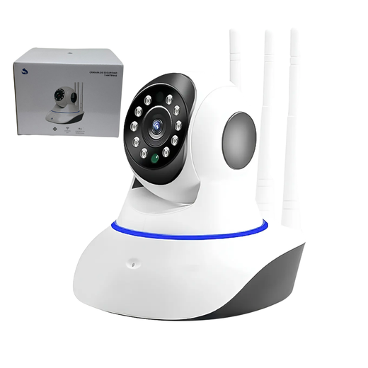 CÁMARA IP SEGURIDAD INALÁMBRICA ANTENAS