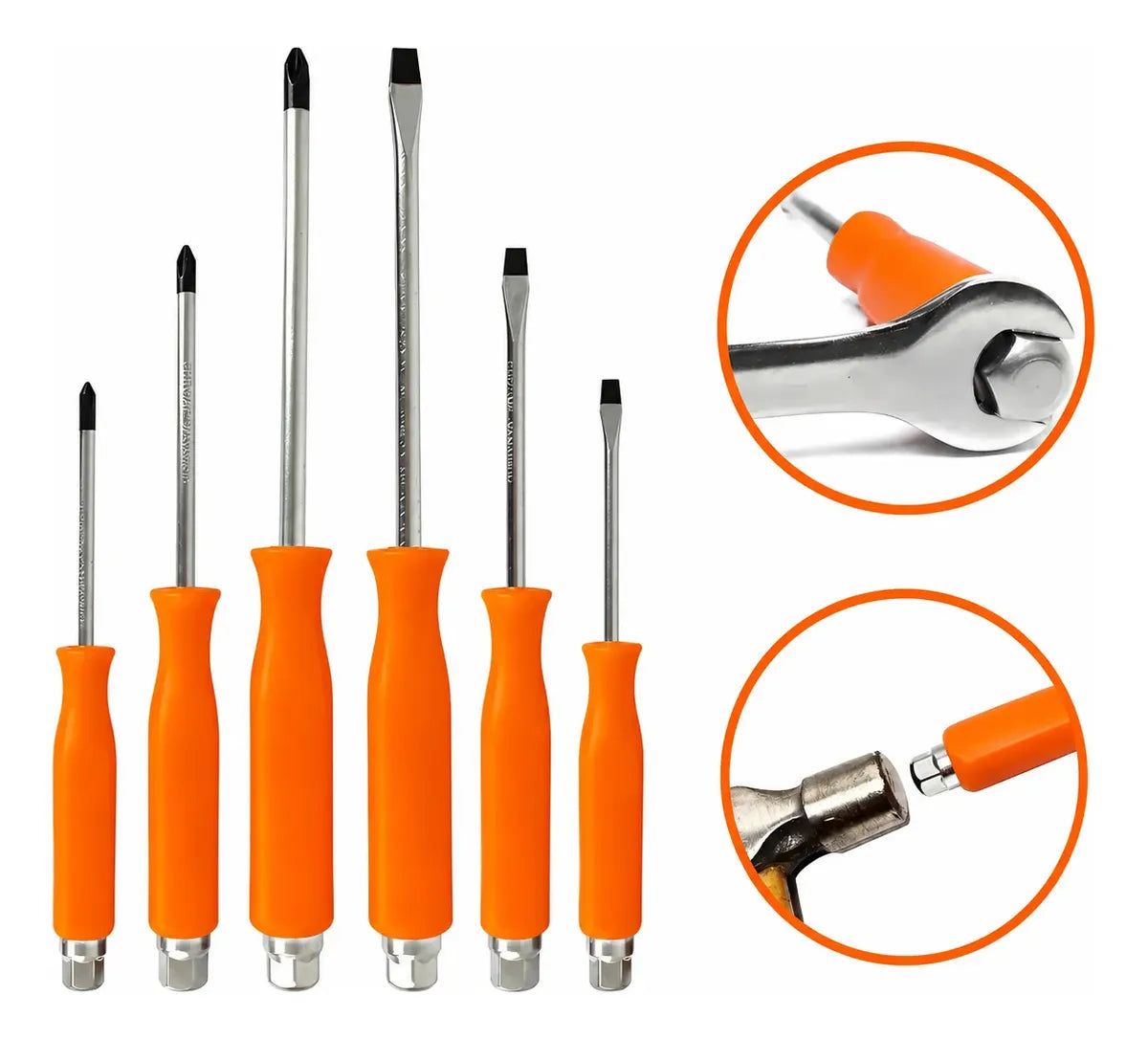 Set Destornillador x6 Piezas SCREWDRIVER B263498