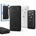 Power Bank 10000Mah USB Micro Lightning C con Linterna CM-660