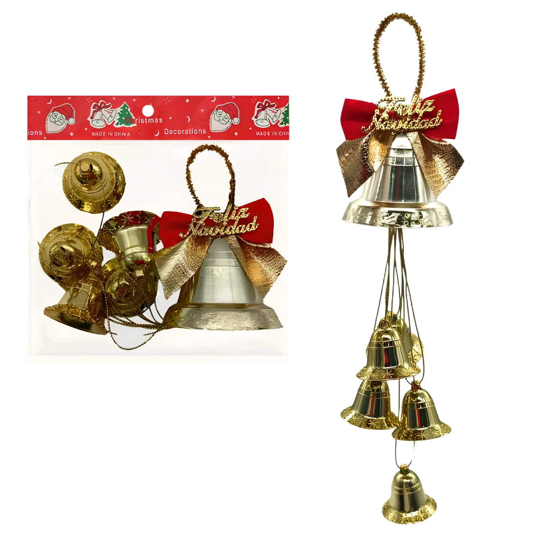 CAMPANA GRANDE+5CAMPANAS CHICAS+MOÑO CH24-6082-2