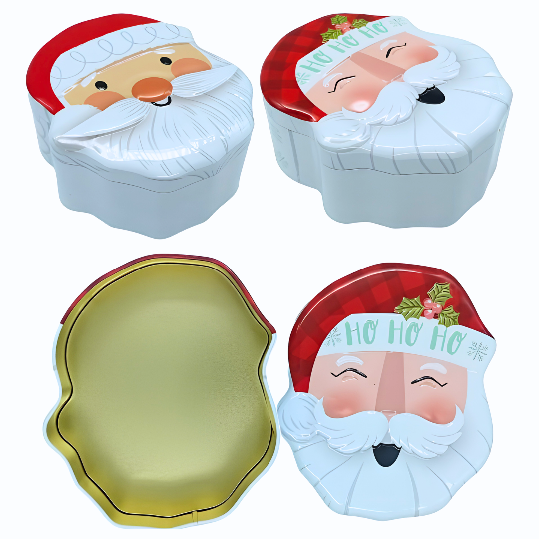 Lata Papa Noel 15x18x7cm CH25-6945-9