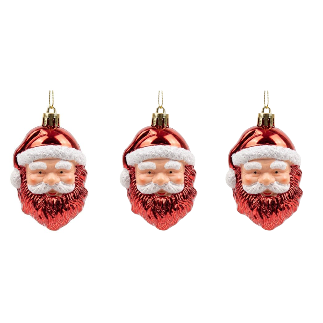 COLGANTE NAVIDEÑO PAPA NOEL X3 CH26-9224-5