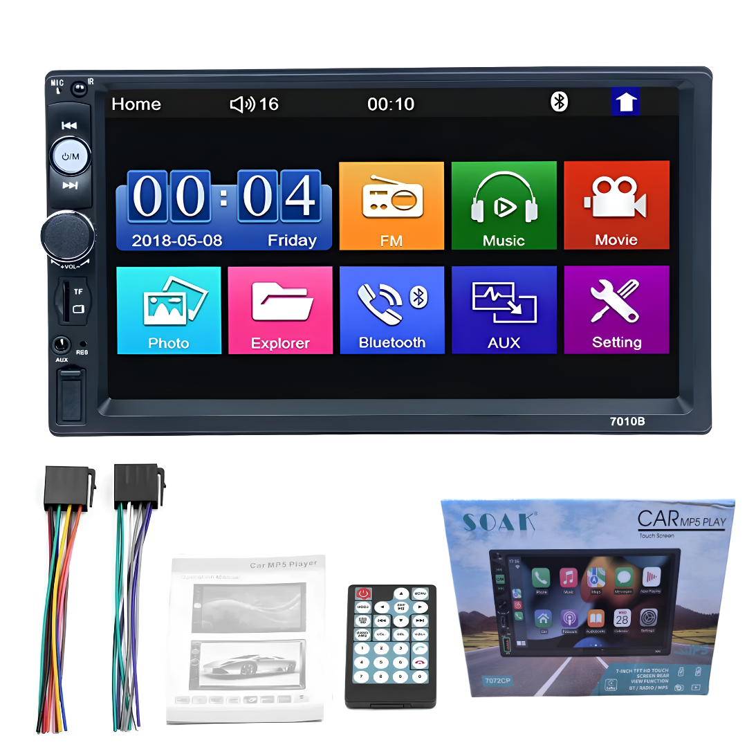ESTEREO CON PANTALLA TACTIL SOAK SK-7010-7012