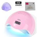 CABINA DE UÑAS con 24LEDS 48W R52422 Salida USB