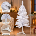 ARBOL DE NAVIDAD BLANCO 150CM BASE PLASTICA AP05AW282T