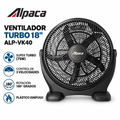 VENTILADOR TURBO ALPACA 18″ 75W ALPVK40N
