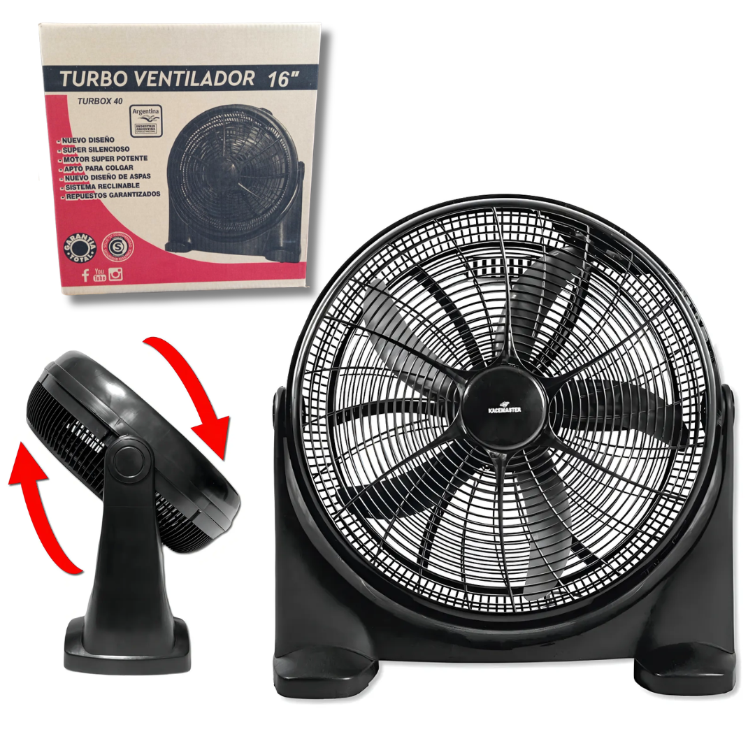 Ventilador TURBO KACEMASTER 16 Pulgadas