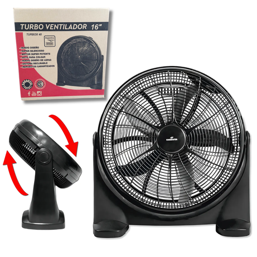 Ventilador TURBO KACEMASTER 16 Pulgadas