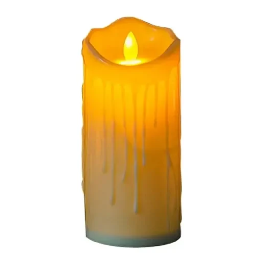 VELA A PILA DERRETIDA 5X7 CM CH26-6930-3
