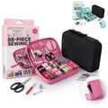 KIT DE COSTURA 88 PIEZAS VARIOS COLORES EN CAJA H504