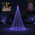 LUZ DE NAVIDAD ROLLO LED V5 50M 240LED VIOLETA NV04