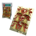 SET X6 CAMPANITAS DORADAS CH-25-6389-21
