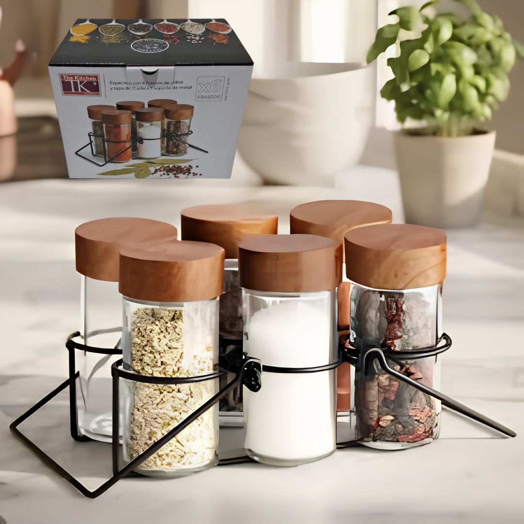 SET ESPECIERO THE KITCHEN X6 148016