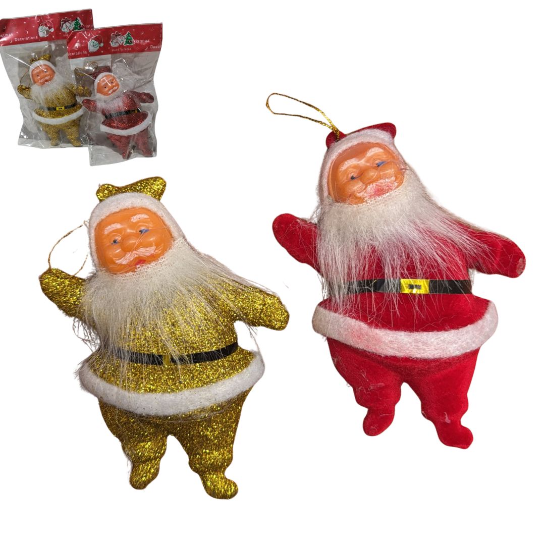 PAPA NOEL EN BOLSITA CH-25-6389-6/10 11.5cm