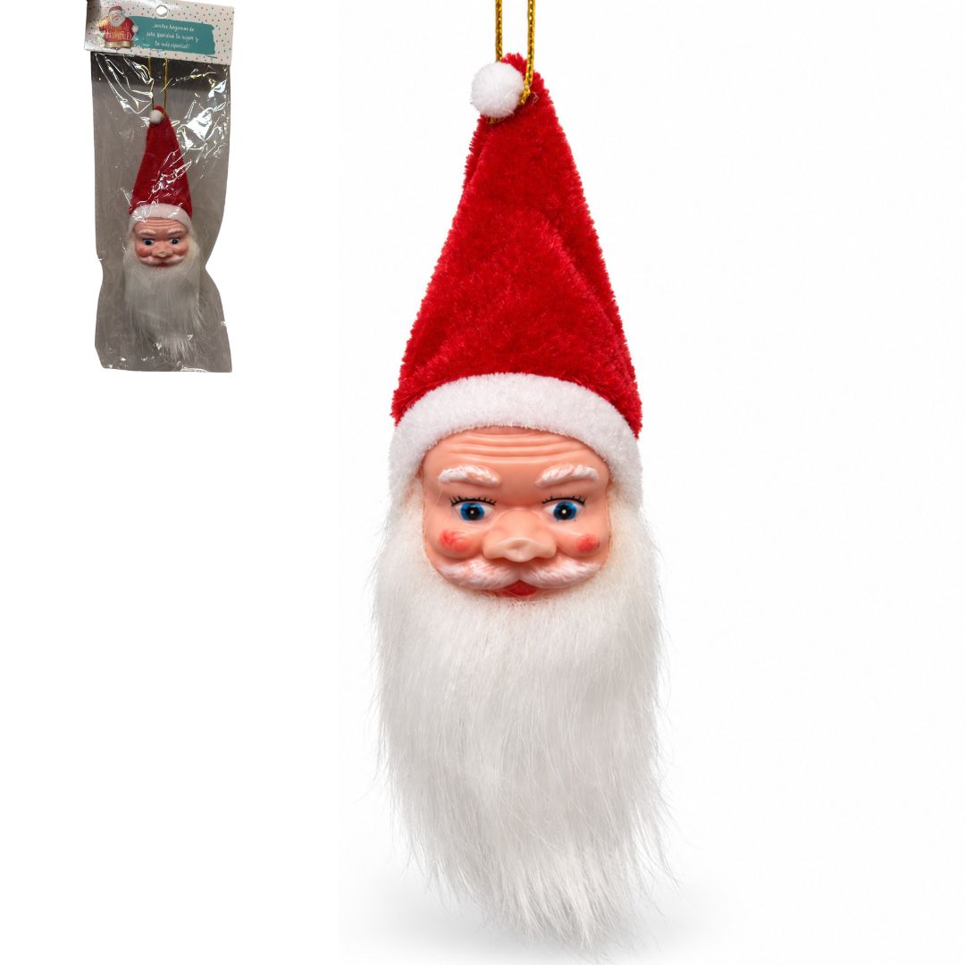 CARA DE PAPA NOEL EN BOLSITA CH25-6389-26