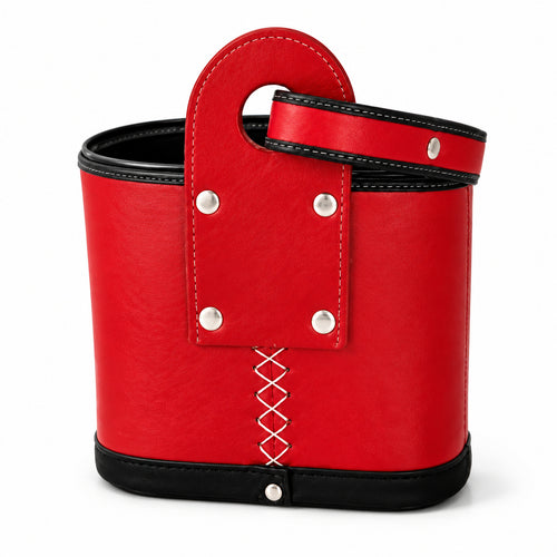 CANASTA MATERA ROJA