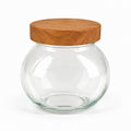 FRASCO REDONDO DE VIDRIO 600 ML