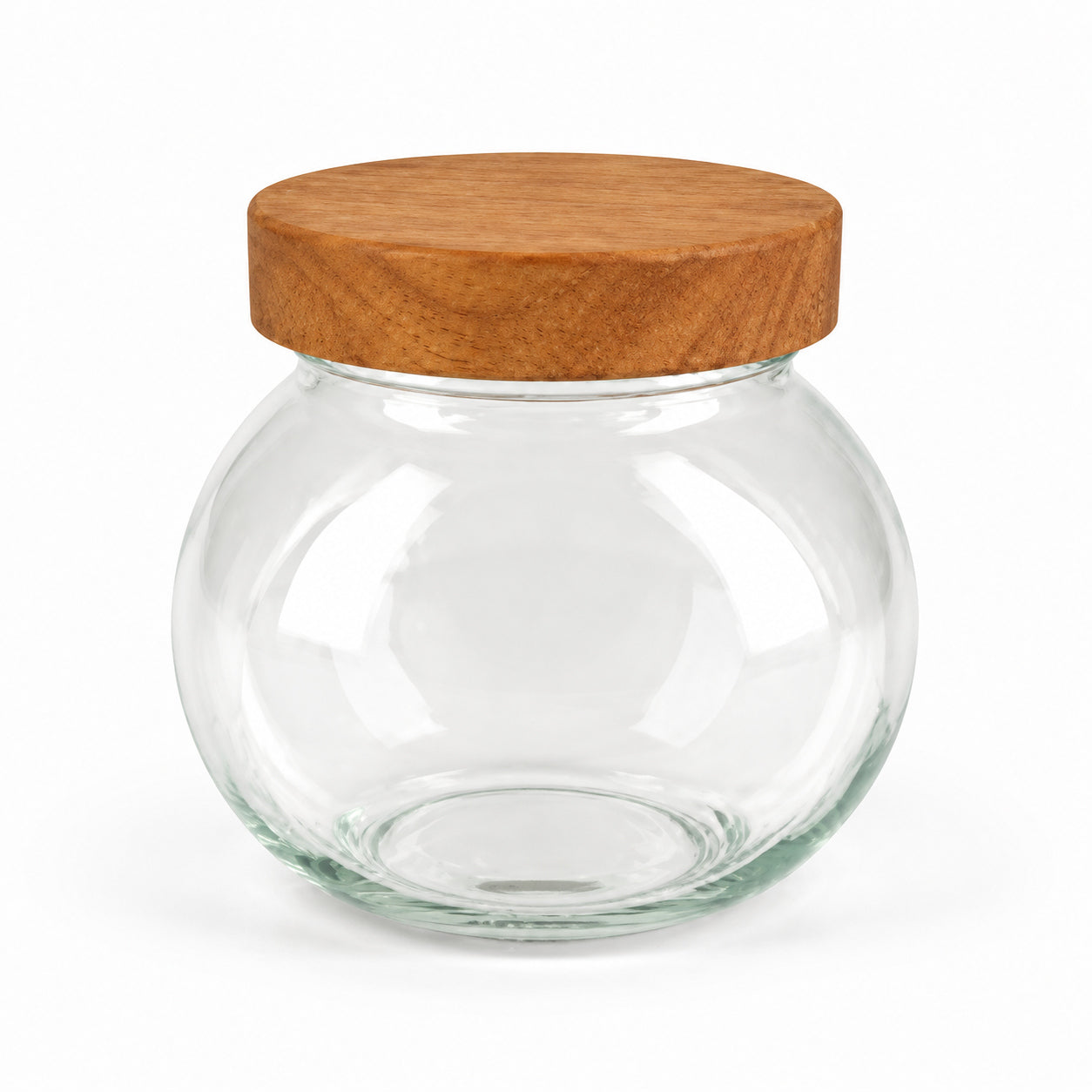 FRASCO REDONDO DE VIDRIO 600 ML