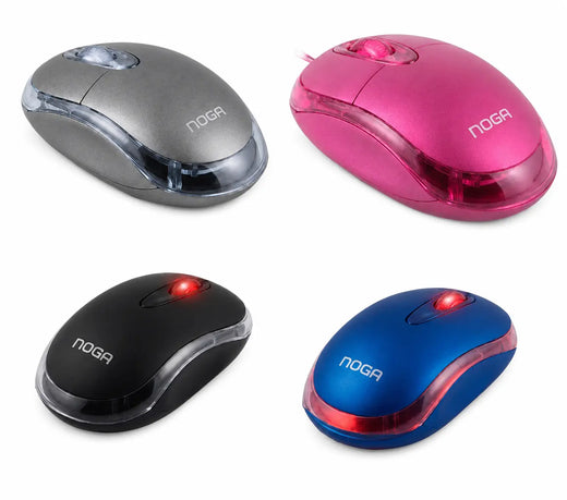 Mouse óptico LED Noga 611U