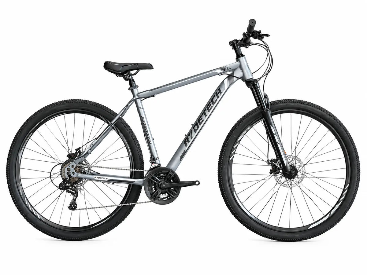 BICICLETA RYDETECH 300GT ACERO RODADO 29 TALLE M - GRIS/NEGRO