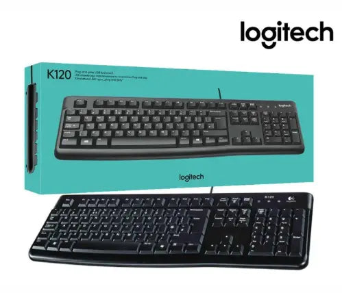 TECLADO LOGITECH CON CABLE MK120