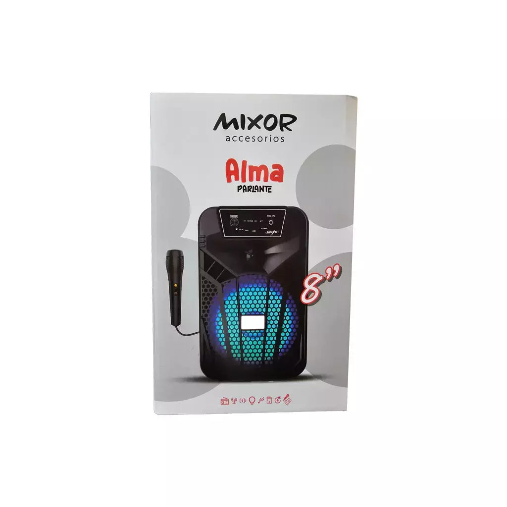 PARLANTE VALIJA 8" MIXOR ALMA